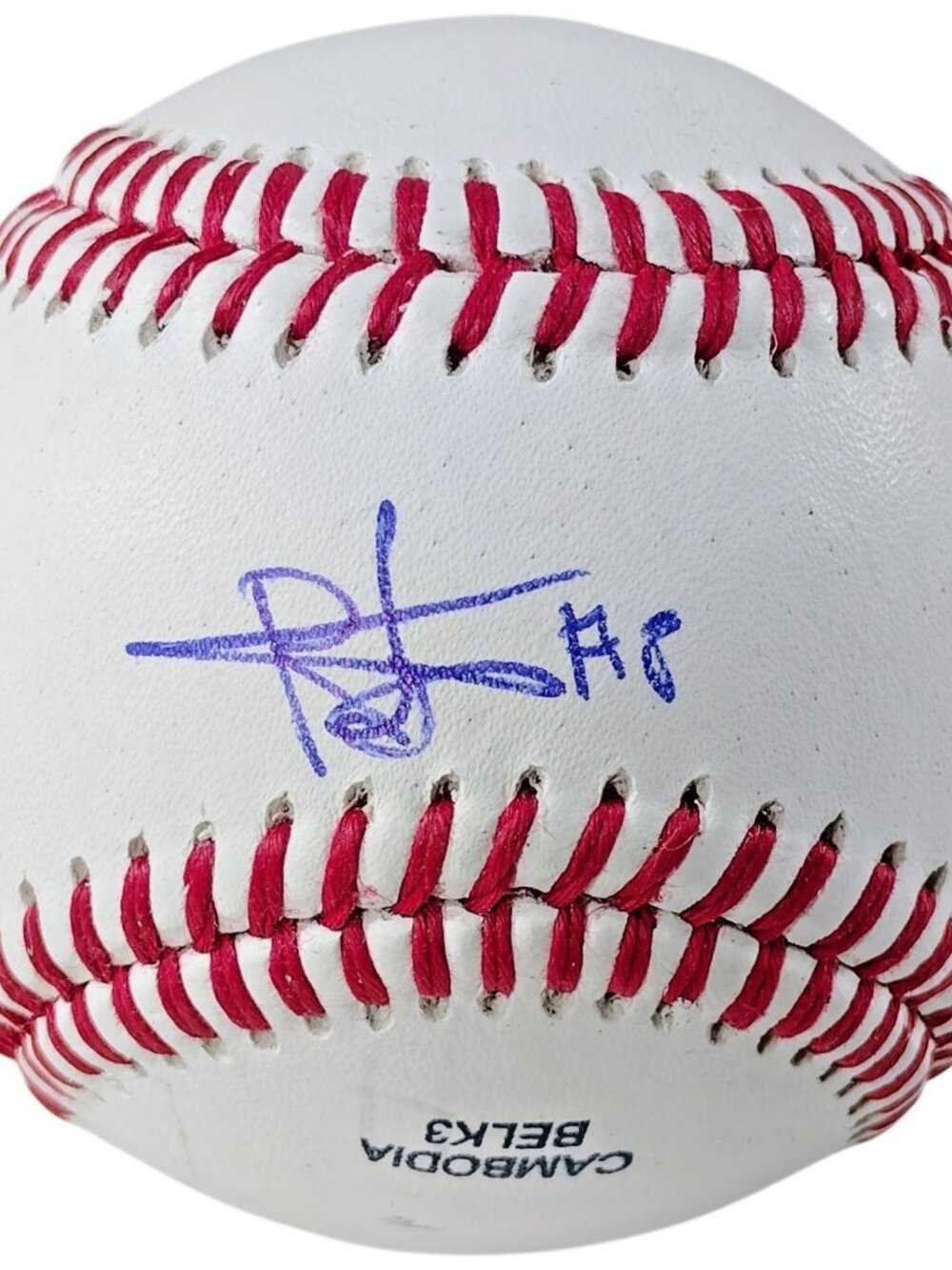Robinson Ortiz Signed Baseball Seattle Mariners Dodgers Autograph Proof COA